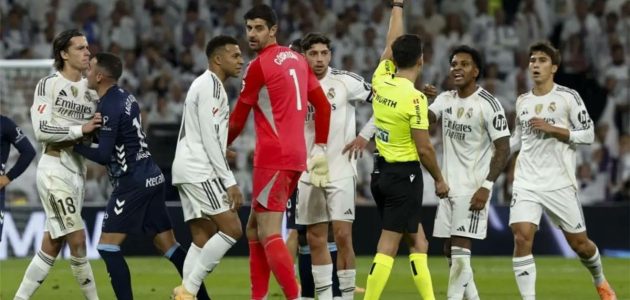 جدل تحكيمي يشتعل: الكشف عن تفاصيل قرارات حكم مباراة ريال مدريد وسيلتا فيجو الصادمة وتصرف كارفاخال الاستثنائي
